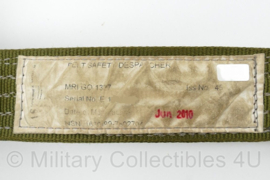 AS Airborne Systems belt safety despatcher - 100 cm lang - licht gebruikt - origineel
