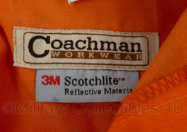 Coachman Workwear werkoverall oranje reflecterend - maat 54 - NIEUW - origineel