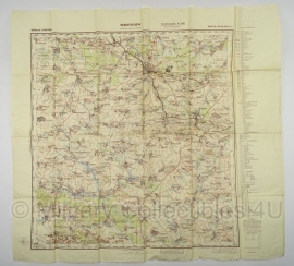 Duitse stafkaart Sonderausgabe 1940 Rusland UdSSR Berditschew M-35-XII West  - 97 x 88,5 cm.  schaal 1:100000 - origineel