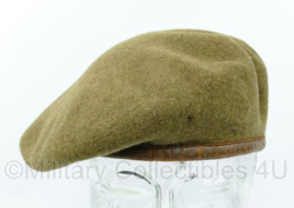 ABL Belgische leger baret 1951 - WO2 Brits model - maat 55 - gedragen - origineel