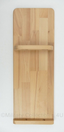 Houten wandbord voor de montage voor een dolk of zwaard - 19,5 x 4,5 x 55,5 cm - origineel