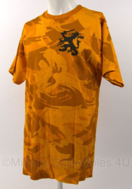 KL Landmacht oranje camo shirt met leeuw Landmachtdagen - maat Large - origineel