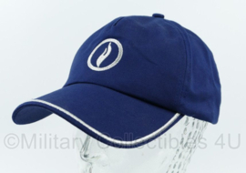 Belgische Politie baseball cap met zilveren bies voor Midden Kader - maat Medium - nieuw - origineel