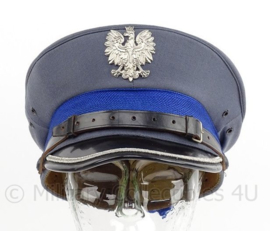 Poolse politie pet Krakau - rang Luitenant - maat 56 - origineel