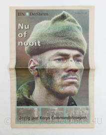 BN de Stem zestig jarig bestaan Commandotroepen special 2002 - origineel
