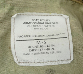 US Army Multicam BDU Coat Utility Army Combat Uniform merk Propper  - maat Medium Short - gedragen - origineel