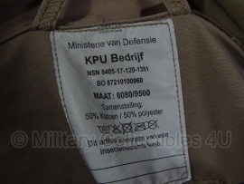 KL Nederlandse leger Desert camo basis jas - meerdere maten - nieuw in verpakking - origineel