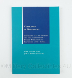 Boek Veteranen in Nederland, onderzoek naar de gevolgen van oorlogservaringen; Tweede Wereldoorlog, politionele acties, Korea