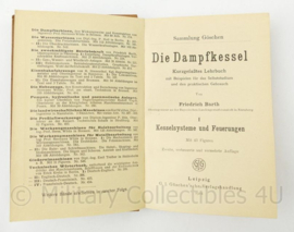 Sammlung Göschen Die Dampfkessel 1911 - 16 x 11 x ½ cm - origineel