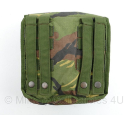 Defensie Woodland Veldtas Hoofd / Helmbevestiging met padding MOLLE - 18 x 12 x 20 cm - origineel