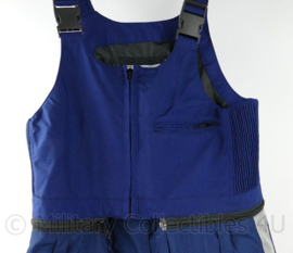 Damen blauwe motorbroek met bovenstuk - maat 50 - licht gedragen - origineel