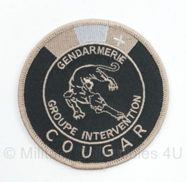 Frans Embleem Cougar Gendarmerie groupe intervention - diameter 8,5 cm - origineel