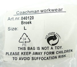 Coachman workwear broek - maat L - donkerblauw - nieuw in verpakking - origineel