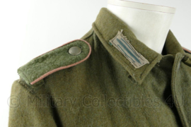 WO2 Duitse M43 Feldblüse met originele knopen - maat 50 - replica