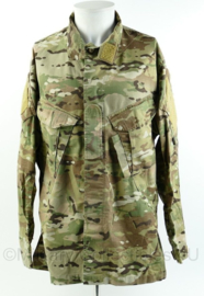 Britse SAS kazernetenue Multicam Army Custom field shirt - merk Crye Precision - MTP ranglus op de borst - SAS eenheden - maat Large-Regular - origineel