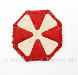 WO2 US embleem 8th Army embleem - 6 x 6 cm - origineel