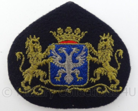 Nederlandse Gemeente Ambtenaar pet embleem - Gemeente Arnhem - afmeting 9 x 8 cm - Origineel