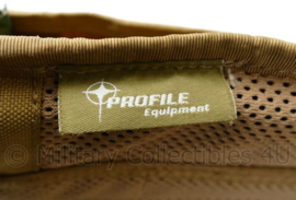 Defensie Profile Equipment Coyote plate carrier inclusief Molle belt  - origineel