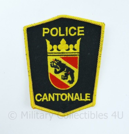 Zwitserse Police Cantonale embleem - Kantonpolizei - 8 x 10 cm - origineel