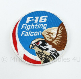 F16 Fighting Falcon  embleem - diameter 9 cm - origineel