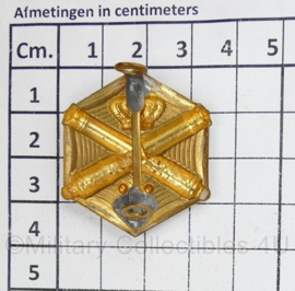 MVO schouder epaulet insignes VeldArtillerie PAAR - topstaat - 4 x 3 cm - origineel