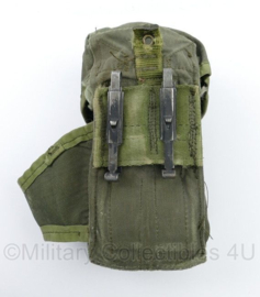 US Army M16 Mag pouch met 1 grenade holder munitie tas - 11 x 9 x 17 cm - gebruikt - origineel