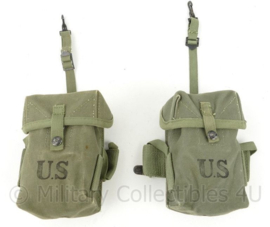 1 PAAR Replica US Vietnam oorlog M56 Ammo pouch small arms magazijntassen