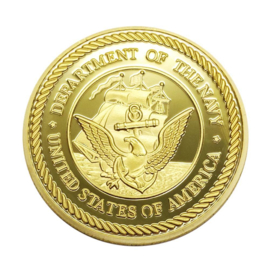 USN US Navy Seal Team coin - 40 mm diameter