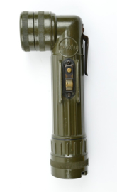 US Army Elfa Flash light DX 991 U - 20,5 cm. lang - origineel