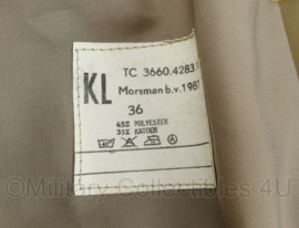 KL stratotex mantel met capuchon 1987 - dames versie - maat 36 - origineel