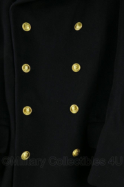 KM Koninklijke Marine Pyjekker overjas mantel donkerblauw 1987 Luitenant ter zee der 3e klasse - maat 51 - licht gedragen - origineel