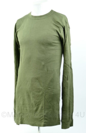 Korps mariniers en US Army groene Shirts met lange mouw - Maat L - Nieuw in verpakking - origineel