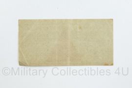 Wo2 Duits Kriegsgefangenen lagergeld 1 Reichspfenning - 7,5 x 4 cm - origineel