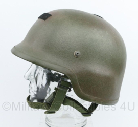 Composiet camo Helm met custom liner voor gebruik met headset - origineel