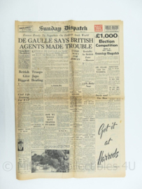Sunday Sispatch krant  - June 3 1945 - NAAFI issue -  origineel