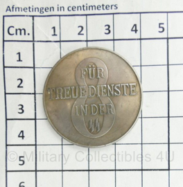 WO2 Duits Waffen SS replica 8 jaar  trouwe dienst Coin - diameter 3,5 cm - replica