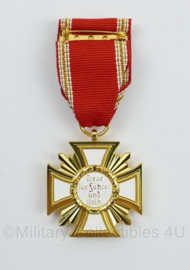 WO2 Duitse 25 years Long Service NSDAP medal 1st Class gold - replica