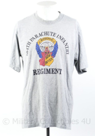 Zeldzaam US Army 504th PIR Parachute Infantery shirt - merk Soffe - maat L -  origineel