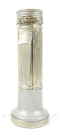 Russische lamp jaren 70 - chroom met grijs- lengte 17,5 cm. - origineel