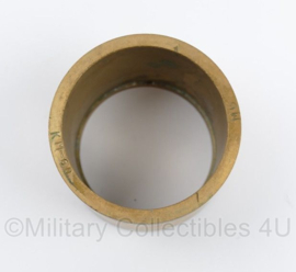 WO2 Britse cockpit instrum glas fix ring KM 60mm MG messing - origineel