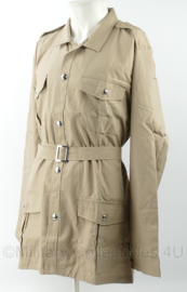 Franse leger tropen uniform jas lange mouw - borstomtrek 96 t/m 120 cm - nieuw in verpakking - origineel