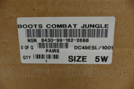 WELLCO Boots Combat Jungle met Panama zool - size 5 W = 37  Wide - nieuw in doos - origineel