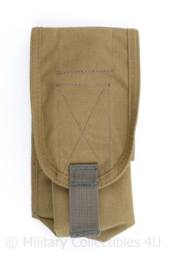 Defensie en US Army Molle coyote M4 C7 C8 opbouwtas Dimaco munitie 2x C8 Coyote tan - 10 x 4 x 20 cm - origineel