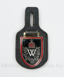 Defensie W borsthanger - 8 x 4 cm - origineel