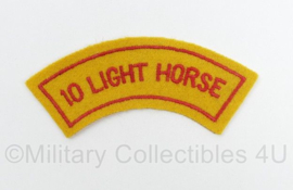 Britse leger 10 Light Force shoulder title - 11,5 x 5 cm - origineel