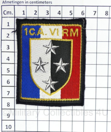 Franse leger 1C.A VI RM Regiment 1e Corps embleem - 7,5 x 6 cm - origineel