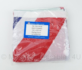 Vlag Verenigd Koninkrijk - 150 x 225 cm - materiaal Petflag-Spun -fabrikant Dokkumer Vlaggencentrale - nieuw gemaakt