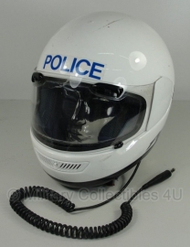 Britse politie motorhelm - merk Aral FV - maat 59/60 of 61/62