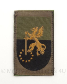 KL Nederlandse leger eenheid arm embleem 41 Lichte Brigade 8 x 5,5 cm. - met klittenband - origineel
