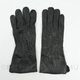 Britse leger lederen handschoenen zwart - maat 6,5 t/m 10 - ongedragen - origineel